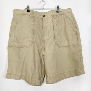 Pacific Trail Men’s Tan Cargo‎ Shorts Relaxed Fit 100% Cotton Size 40W